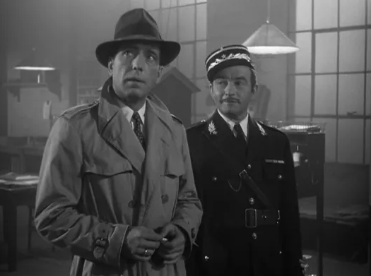 Humphrey Bogart trench