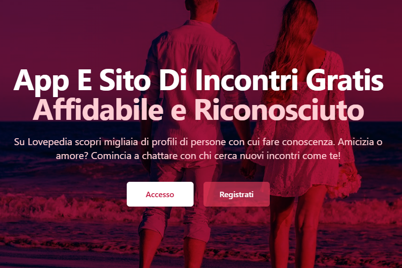 Lovepedia Perché iscriversi a un'app di incontri 