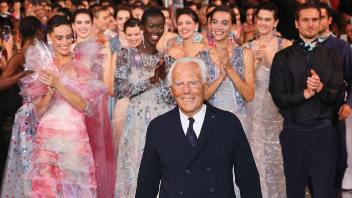 Giorgio Armani re della moda