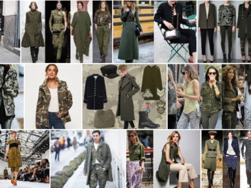 Stile militare donna