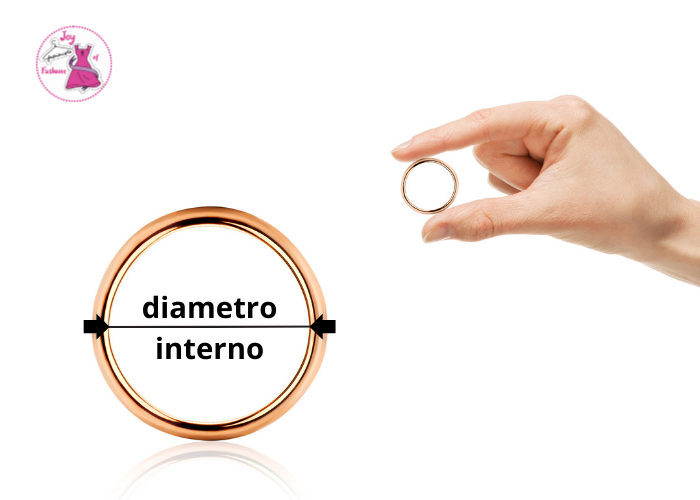 come misurare un anello - diametro interno