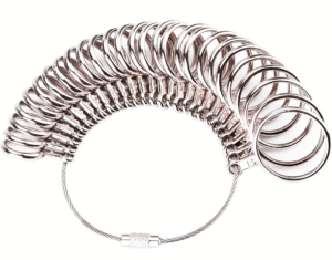 misuratore per anelli professionale anelli Temu