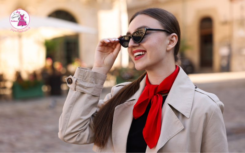 Rughe del collo come camuffarle con un foulard senza rinunciare allo stile