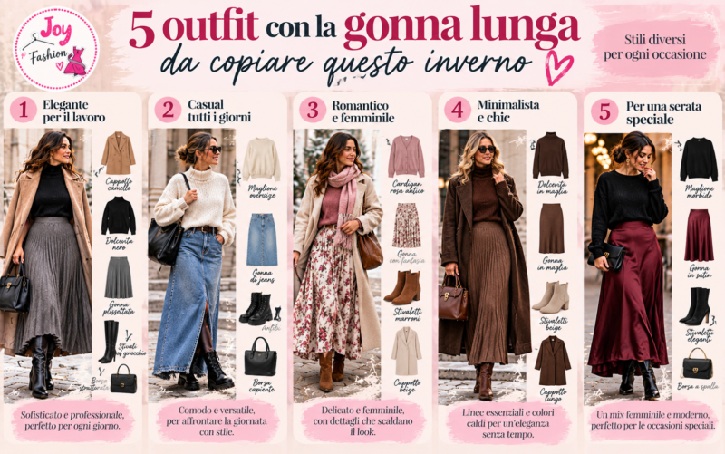 Guida Joy Fashion - 5 Outfit Invernali