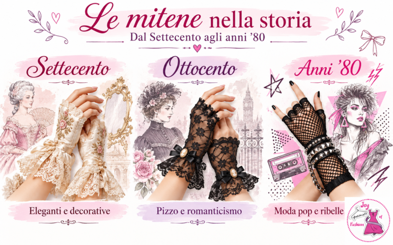Le mitene nella storia